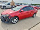 2018 Toyota Corolla Le Red vin: 5YFBURHE5JP760045
