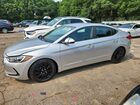 2018 Hyundai Elantra Se Silver vin: 5NPD74LF5JH353052