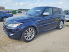 2016 Land Rover Range Rover Sport Hse Blue vin: SALWR2VF0GA546982