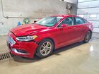 2018 Ford Fusion Se Red vin: 3FA6P0HD7JR154354