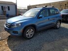2017 Volkswagen Tiguan S Синий vin: WVGBV7AX2HW502060
