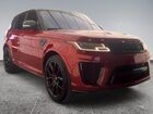 2018 Land Rover Range Rover Sport Svr Red vin: SALWZ2SE8JA191871