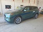 2023 Toyota Highlander Limited Green vin: 5TDKDRBH4PS500349