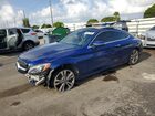 2017 Mercedes-benz C 300 4matic Blue vin: WDDWJ4KB1HF331939