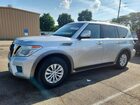 2017 Nissan Armada Sv Silver vin: JN8AY2NC6H9504317