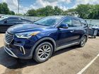 2018 Hyundai Santa Fe Se Blue vin: KM8SNDHF8JU290777