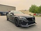 2018 Mercedes-benz C 43 4matic Amg Black vin: 55SWF6EB8JU262453