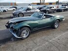 1968 Chevrolet Corvette Green vin: 194678S406428
