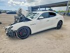 2017 Maserati Ghibli S White vin: ZAM57RTL1H1224147