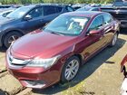 2016 Acura Ilx Premium/technology Burgundy vin: 19UDE2F73GA010207