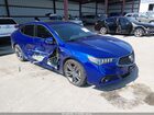 2018 Acura Tlx Tech   A-spec Pkgs Blue vin: 19UUB2F62JA012957