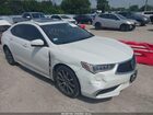 2018 Acura Tlx Tech Pkg White vin: 19UUB3F52JA003107