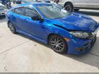 2017 Honda Civic Ex-t Blue vin: 19XFC1F36HE021642