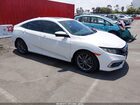 2020 Honda Civic Ex Белый vin: 19XFC1F36LE204788