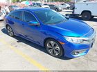 2016 Honda Civic Ex-t Blue vin: 19XFC1F37GE219631