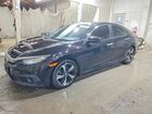 2017 Honda Civic Touring Purple vin: 19XFC1F90HE010141