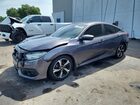 2016 Honda Civic Touring Gray vin: 19XFC1F92GE006235