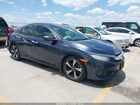 2016 Honda Civic Touring Dark Blue vin: 19XFC1F97GE045533