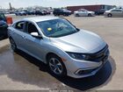 2020 Honda Civic Lx Silver vin: 19XFC2E6XLE001047