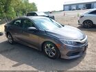 2017 Honda Civic Lx Gray vin: 19XFC2F50HE030196