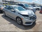 2016 Honda Civic Lx Silver vin: 19XFC2F51GE034675