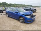 2016 Honda Civic Lx Синий vin: 19XFC2F52GE087692