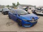 2016 Honda Civic Lx Blue vin: 19XFC2F53GE074806