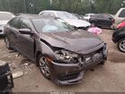 2016 Honda Civic Lx Gray vin: 19XFC2F55GE007303