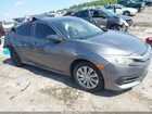 2016 Honda Civic Lx Gray vin: 19XFC2F55GE217304