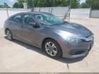 2018 Honda Civic Lx Gray vin: 19XFC2F57JE030234