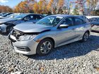 2017 Honda Civic Lx Silver vin: 19XFC2F58HE204242