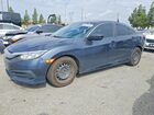 2017 Honda Civic Lx Blue vin: 19XFC2F59HE060815