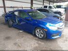 2017 Honda Civic Lx Blue vin: 19XFC2F5XHE007492