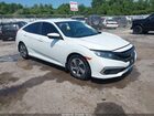 2019 Honda Civic Lx Белый vin: 19XFC2F62KE024819