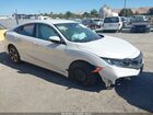 2020 Honda Civic Lx White vin: 19XFC2F67LE210762