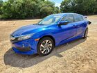 2016 Honda Civic Ex Blue vin: 19XFC2F71GE077379