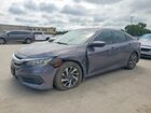 2016 Honda Civic Ex Gray vin: 19XFC2F73GE065668