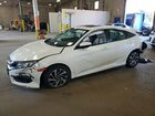 2017 Honda Civic Ex Белый vin: 19XFC2F73HE051982