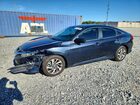 2017 Honda Civic Ex Blue vin: 19XFC2F79HE071119