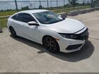 2019 Honda Civic Sport White vin: 19XFC2F84KE033538