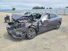 2021 Honda Insight Touring Gray vin: 19XZE4F99ME006141