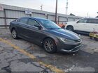 2016 Chrysler 200 Limited Gray vin: 1C3CCCAB0GN112126