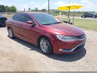 2016 Chrysler 200 Limited Темно-бордовый vin: 1C3CCCAB1GN107842