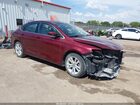 2016 Chrysler 200 Limited Maroon vin: 1C3CCCAB1GN181617