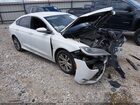 2016 Chrysler 200 Limited White vin: 1C3CCCAB6GN137807