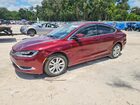2016 Chrysler 200 Limited Бордовый vin: 1C3CCCAB7GN171593