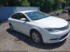 2016 Chrysler 200 Limited White vin: 1C3CCCAB8GN140692