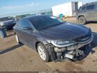 2016 Chrysler 200 Limited Platinum Серый vin: 1C3CCCAG0GN106712