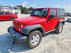 2016 Jeep Wrangler Sport Red vin: 1C4AJWAG7GL305312