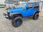 2016 Jeep Wrangler Rubicon Blue vin: 1C4BJWCG0GL104451